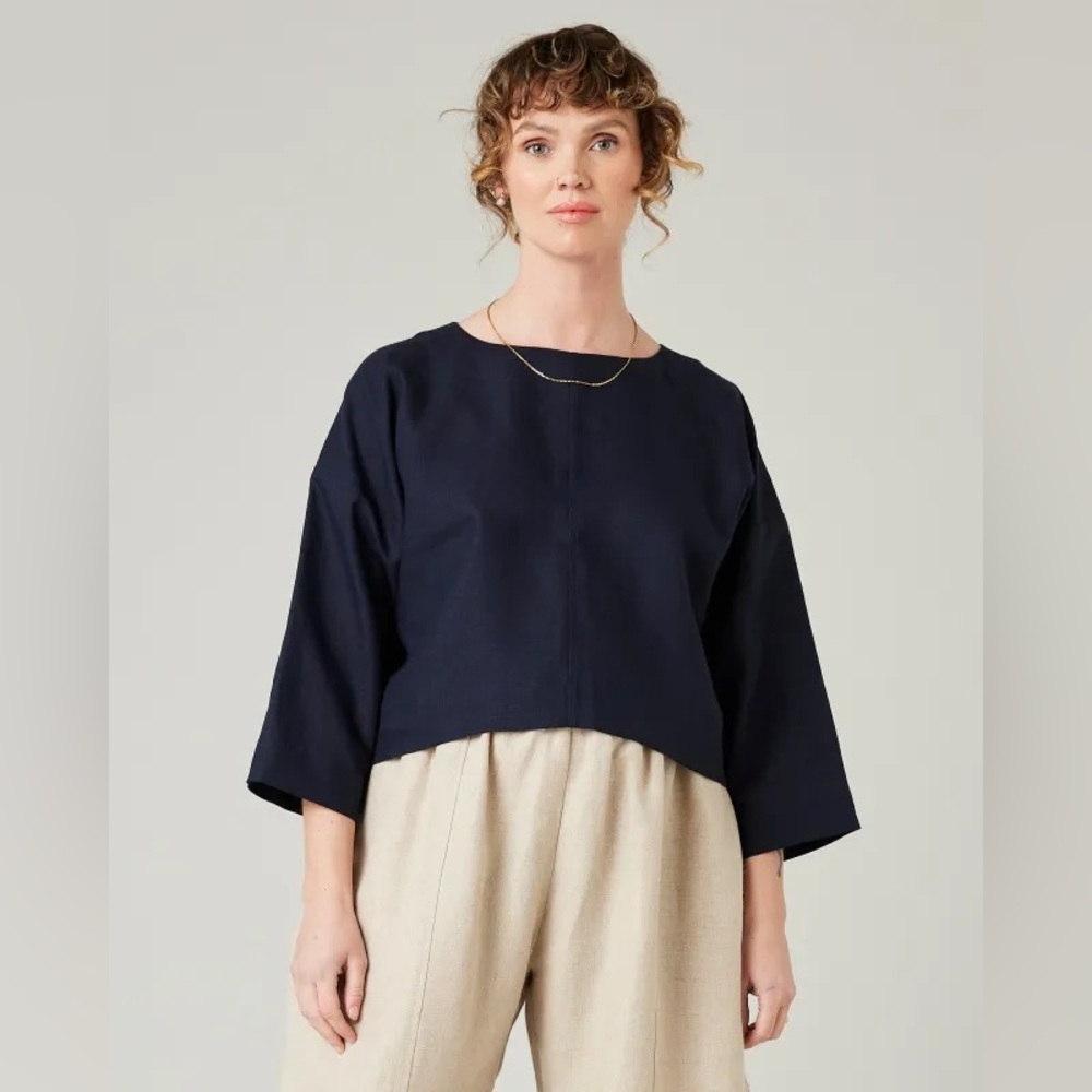 Beyond Nine Lily Linen Top